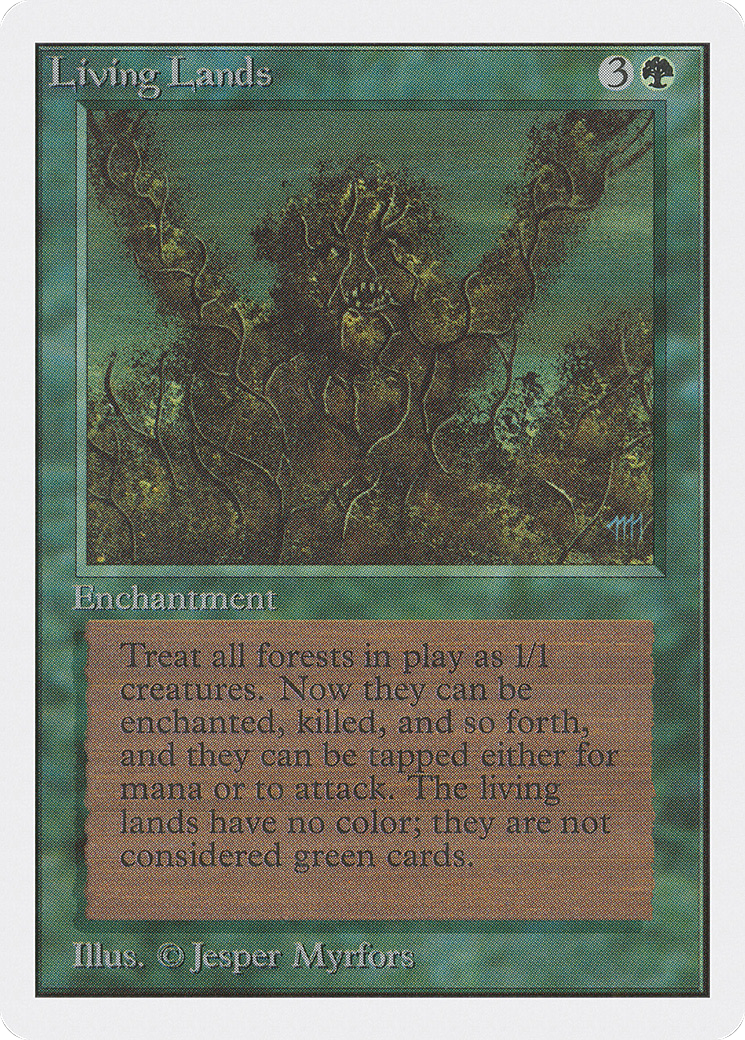 {R} Living Lands [Unlimited Edition][2ED 210] - Misty Mountain Games