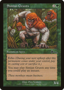 {C} Simian Grunts [Urza's Legacy][ULG 113]