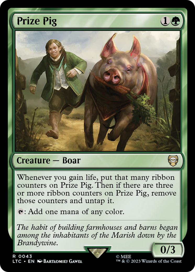 {R} Prize Pig [The Lord of the Rings: Tales of Middle-Earth Commander][LTC 043]