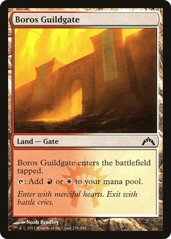 {C} Boros Guildgate [Gatecrash][GTC 239]