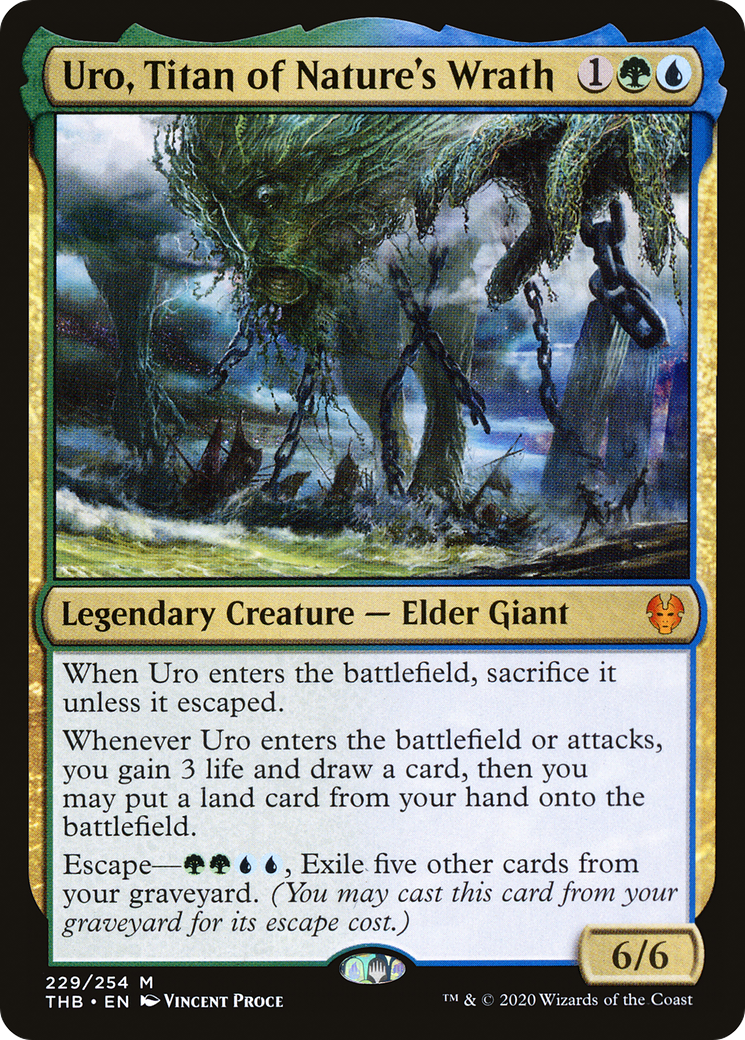 {R} Uro, Titan of Nature's Wrath [Theros Beyond Death][THB 229]