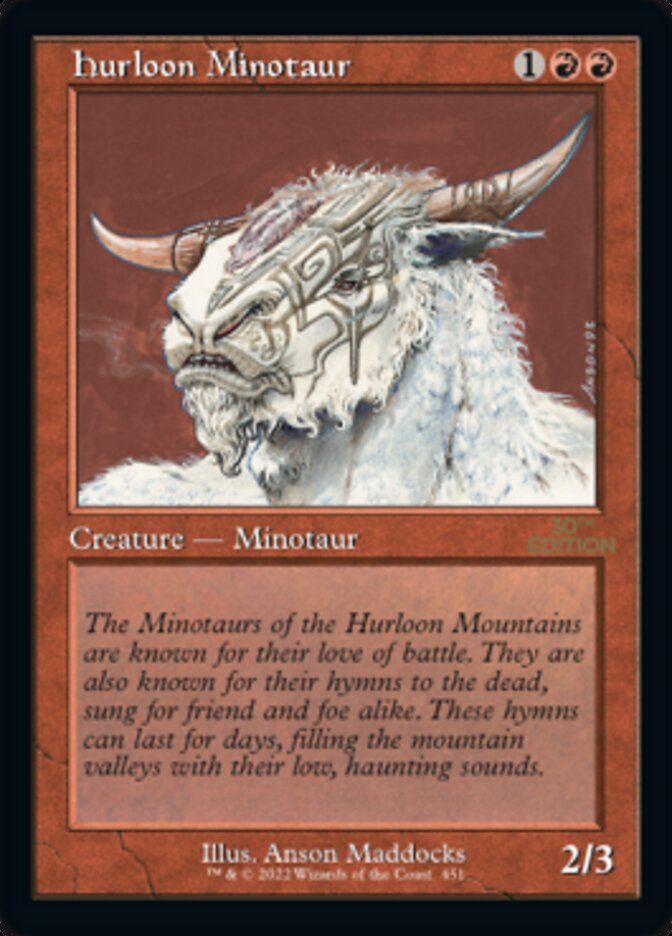 {C} Hurloon Minotaur (Retro) [30th Anniversary Edition][30A 451]