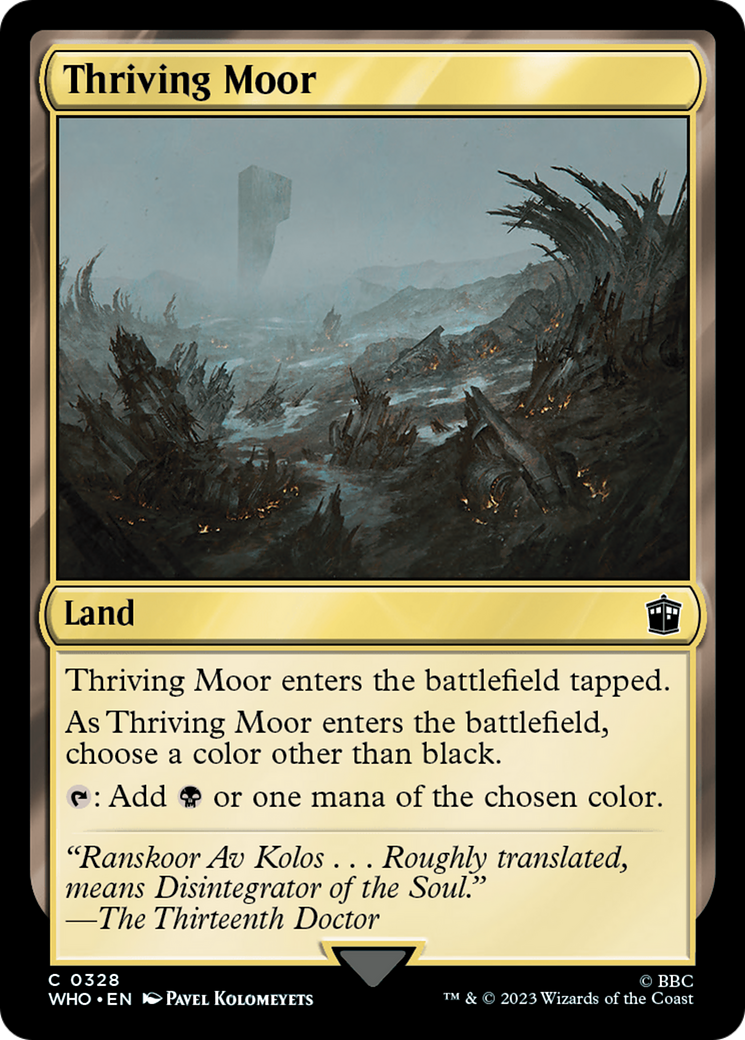 {C} Thriving Moor [Doctor Who][WHO 328]