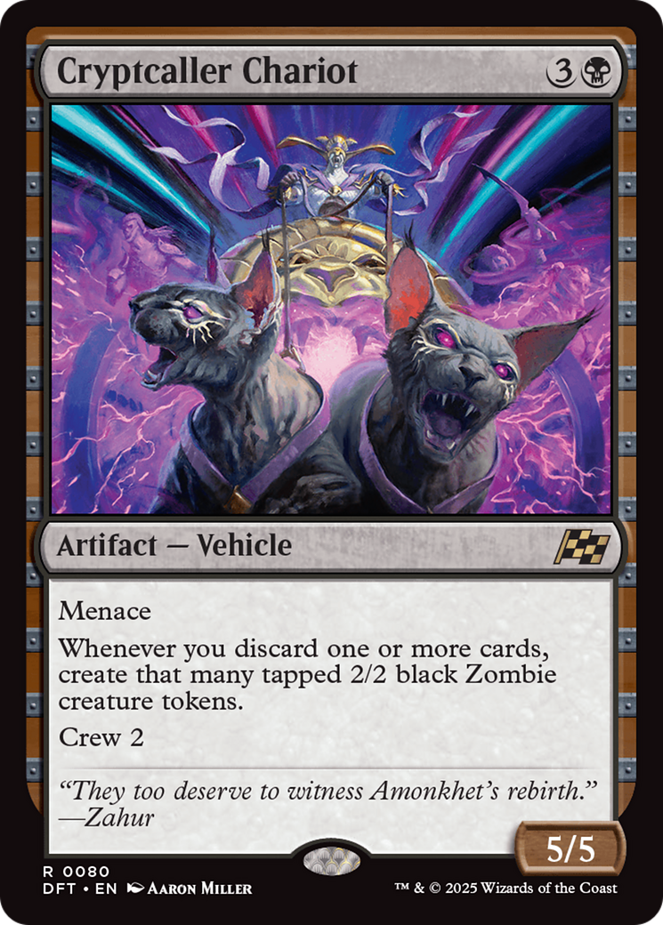{@R} Cryptcaller Chariot [Aetherdrift][DFT 080]