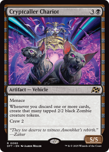 {@R} Cryptcaller Chariot [Aetherdrift][DFT 080]