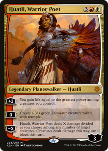 {R} Huatli, Warrior Poet [Ixalan][XLN 224]