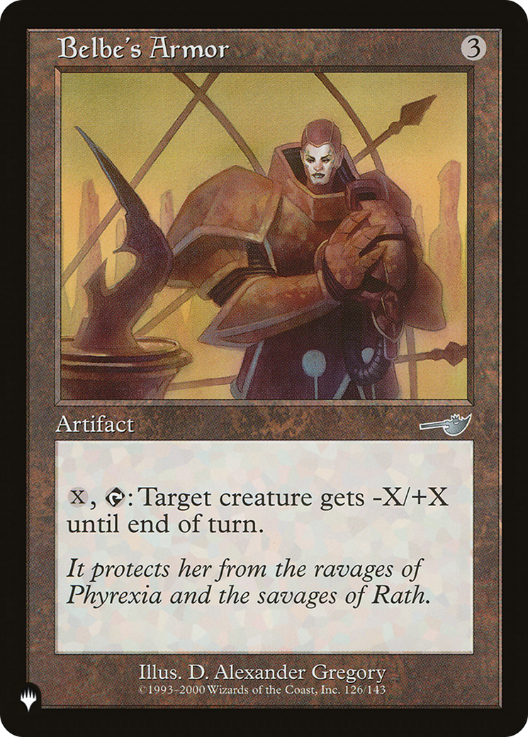Belbe's Armor [LIST 126/143]