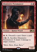 {R} Dismissive Pyromancer [Core Set 2019][M19 136]