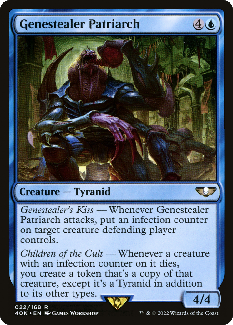{R} Genestealer Patriarch [Universes Beyond: Warhammer 40,000][40K 022]