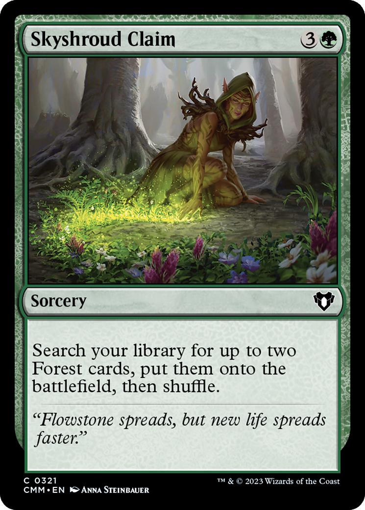 {C} Skyshroud Claim [Commander Masters][CMM 321]