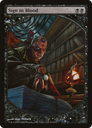 {R} Sign in Blood [Magic Player Rewards 2010][PA P10 003]