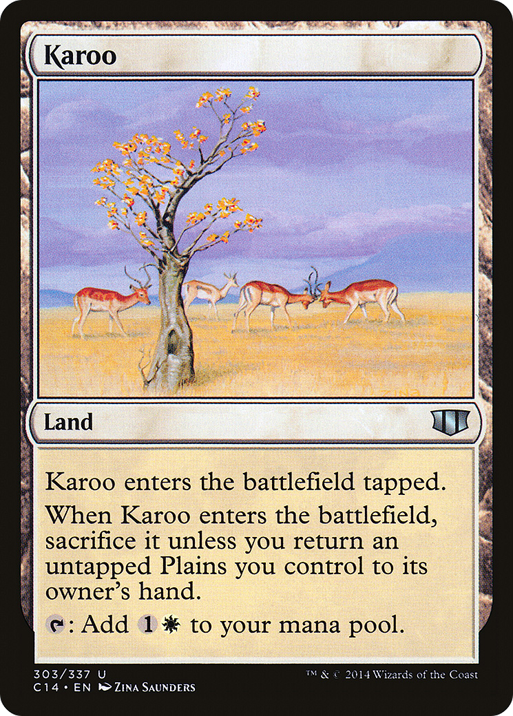 {C} Karoo [Commander 2014][C14 303]