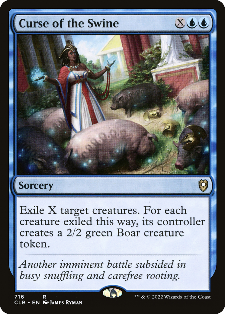 {R} Curse of the Swine [Commander Legends: Battle for Baldur's Gate][CLB 716]