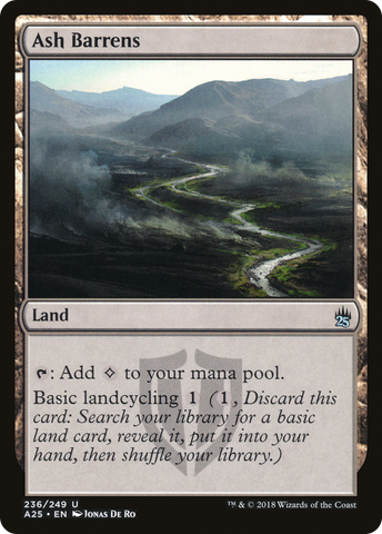 {C} Ash Barrens [Masters 25][A25 236]
