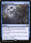 {R} Winged Portent (Promo Pack) [Innistrad: Crimson Vow Promo Pack][PP VOW 089]