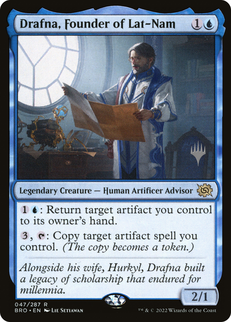 {R} Drafna, Founder of Lat-Nam [The Brothers' War: Promo Pack][PP BRO 047]