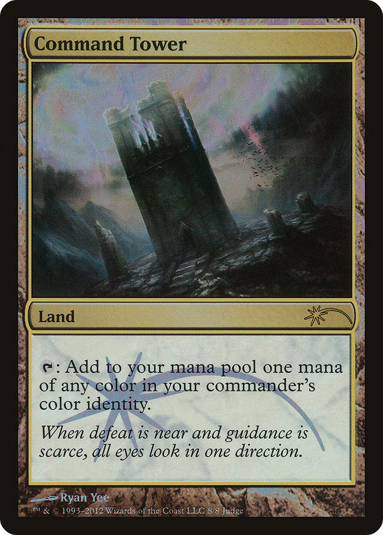 {R} Command Tower [Judge Gift Cards 2012][PA J12 008] - Misty Mountain Games