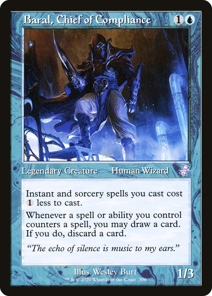 {R} Baral, Chief of Compliance (Timeshifted) [Time Spiral Remastered][TSR 306]