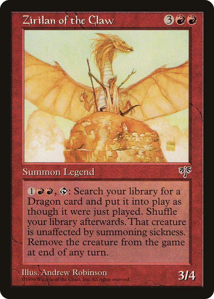 {R} Zirilan of the Claw [Mirage][MIR 204]