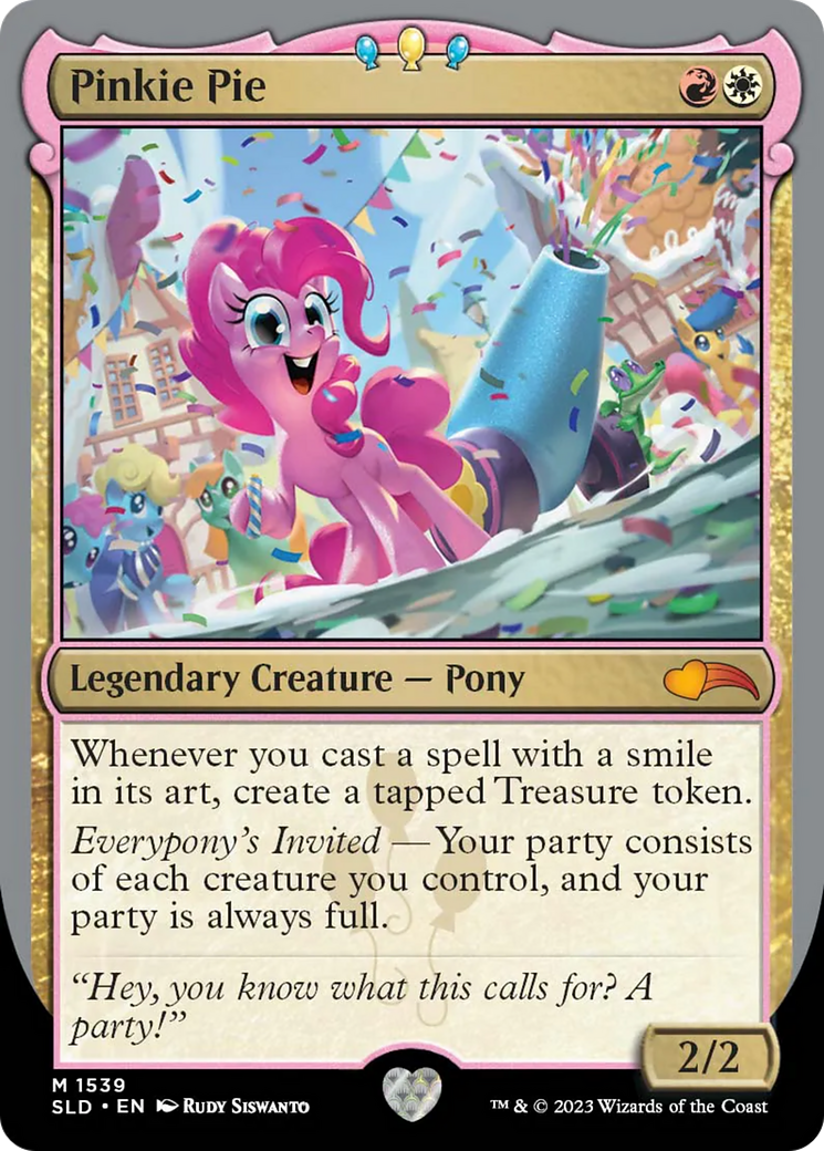 {R} Pinkie Pie [Secret Lair Drop Series][SLD 1539]