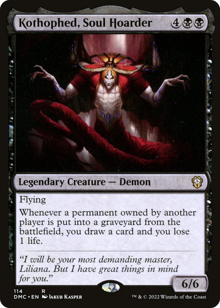 {R} Kothophed, Soul Hoarder [Dominaria United Commander][DMC 114]
