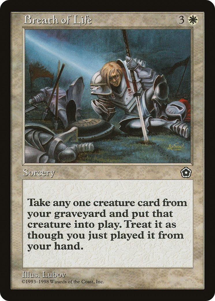 {C} Breath of Life [Portal Second Age][PO2 015]