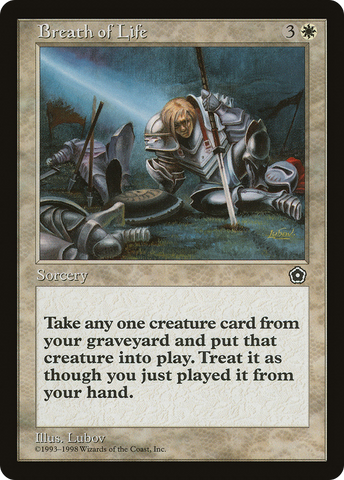 {C} Breath of Life [Portal Second Age][PO2 015]