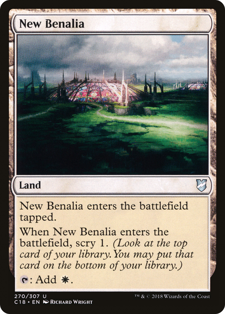 {C} New Benalia [Commander 2018][C18 270]