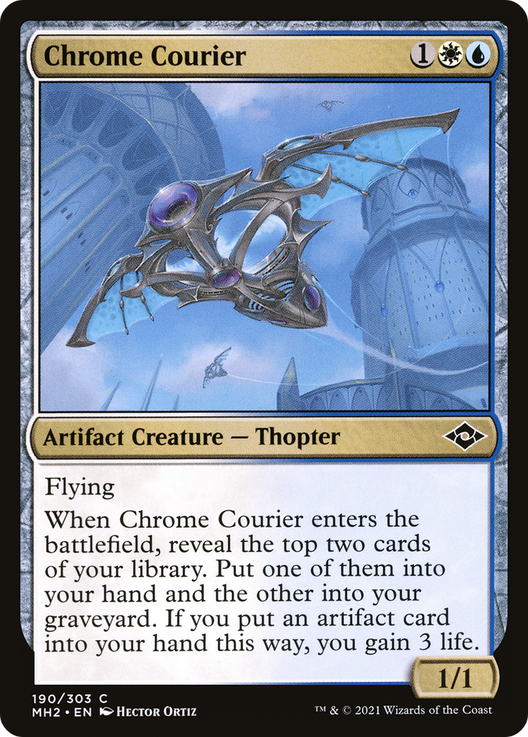 {C} Chrome Courier [Modern Horizons 2] [MH2 190]