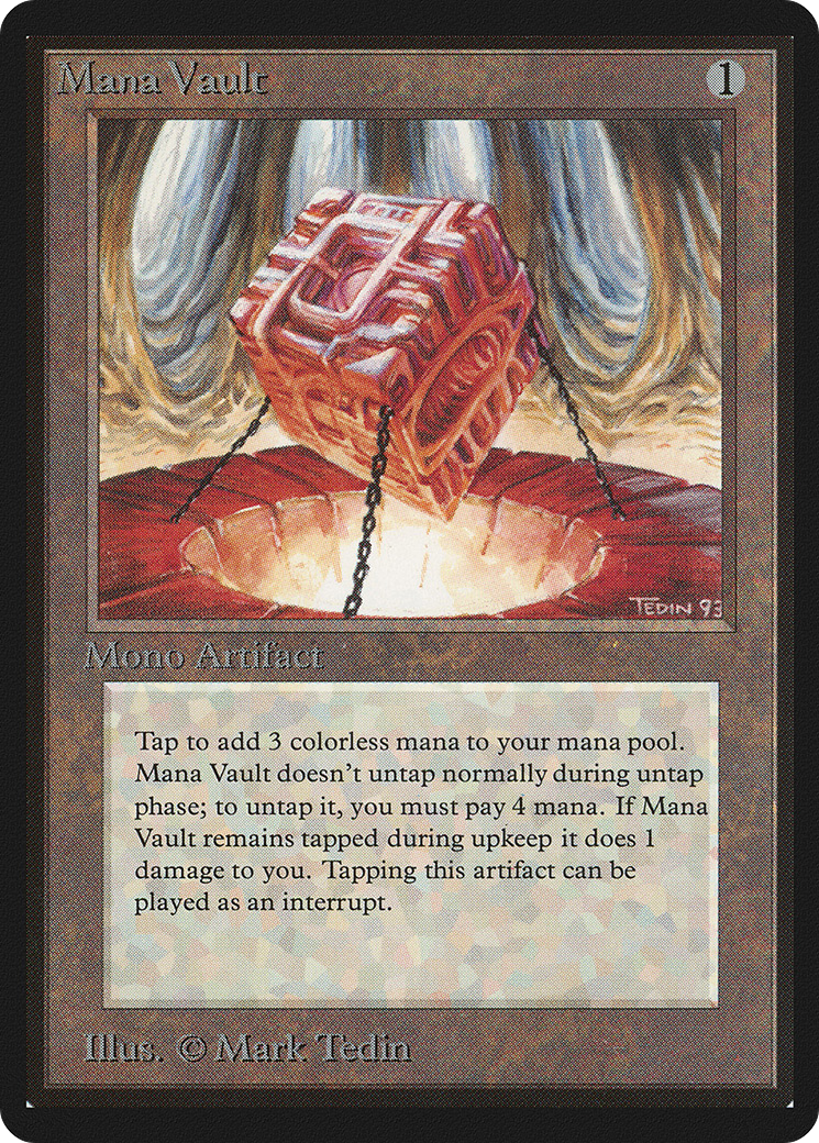 {R} Mana Vault [Beta Edition][LEB 260]