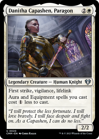 {C} Danitha Capashen, Paragon [Commander Masters][CMM 020]