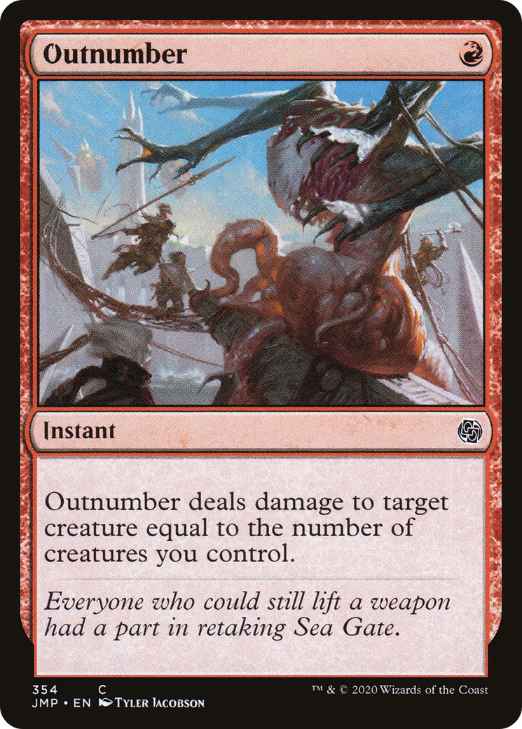 {C} Outnumber [Jumpstart][JMP 354]