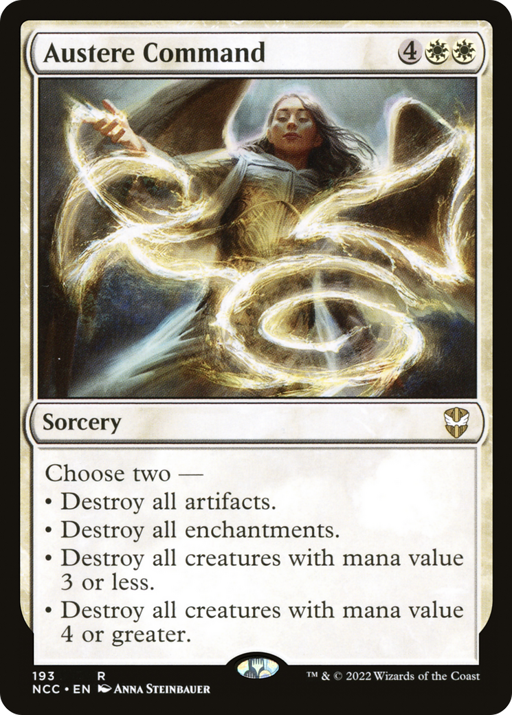{R} Austere Command [Streets of New Capenna Commander][NCC 193]