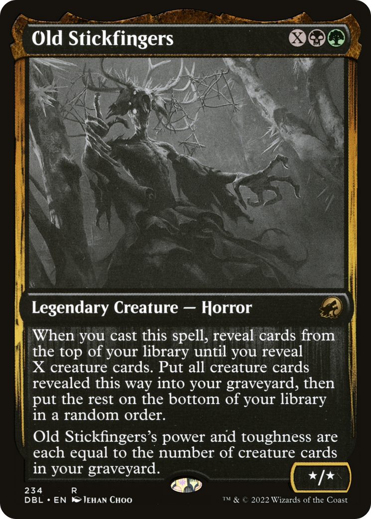 {R} Old Stickfingers [Innistrad: Double Feature][DBL 234]