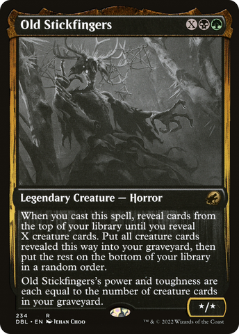 {R} Old Stickfingers [Innistrad: Double Feature][DBL 234]