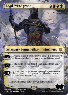 {R} Lord Windgrace (Borderless) [The Lost Caverns of Ixalan Special Guests][SPG 014]