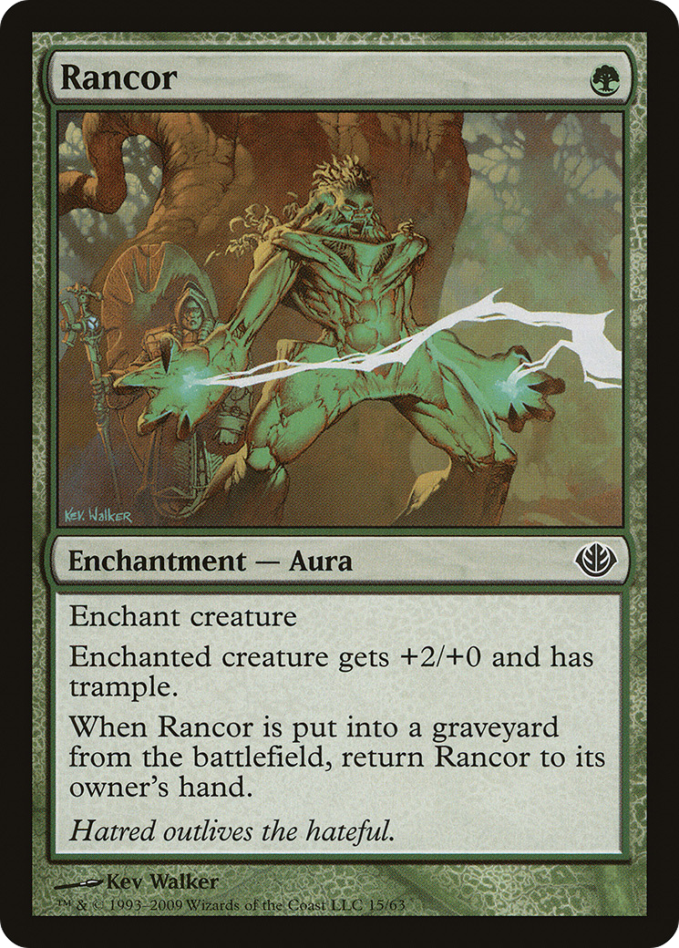 {C} Rancor [Duel Decks: Garruk vs. Liliana][DDD 015]