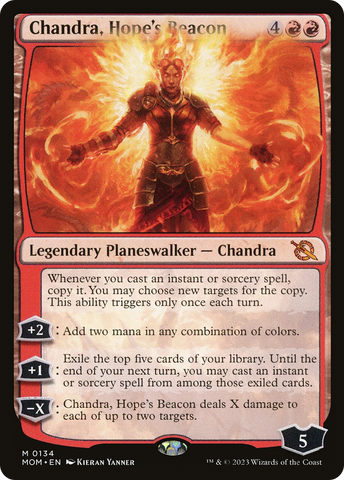 {R} Chandra, Hope's Beacon [March of the Machine][MOM 134]