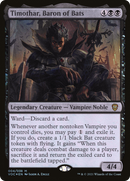 {R} Timothar, Baron of Bats [Innistrad: Crimson Vow Commander][VOC 004]