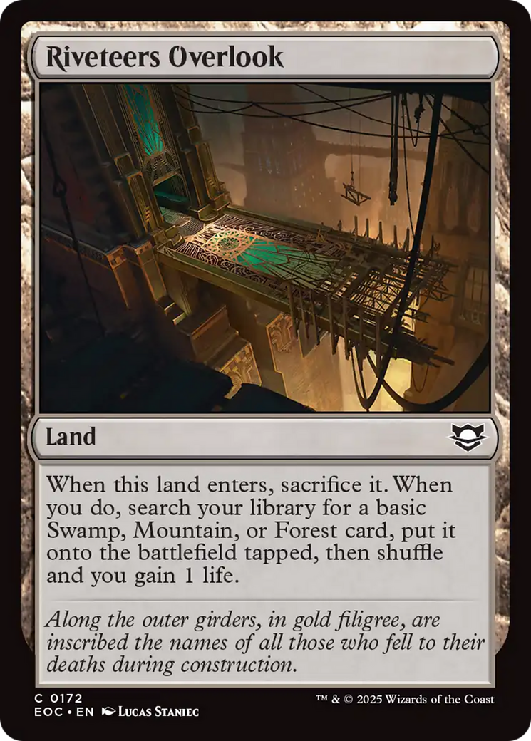 {C} Riveteers Overlook [Edge of Eternities Commander][EOC 172]