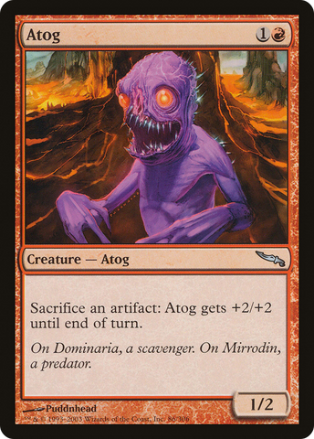 {C} Atog [Mirrodin][MRD 086]