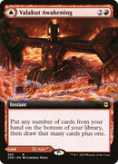 {R} Valakut Awakening // Valakut Stoneforge (Extended Art) [Zendikar Rising][ZNR 355]