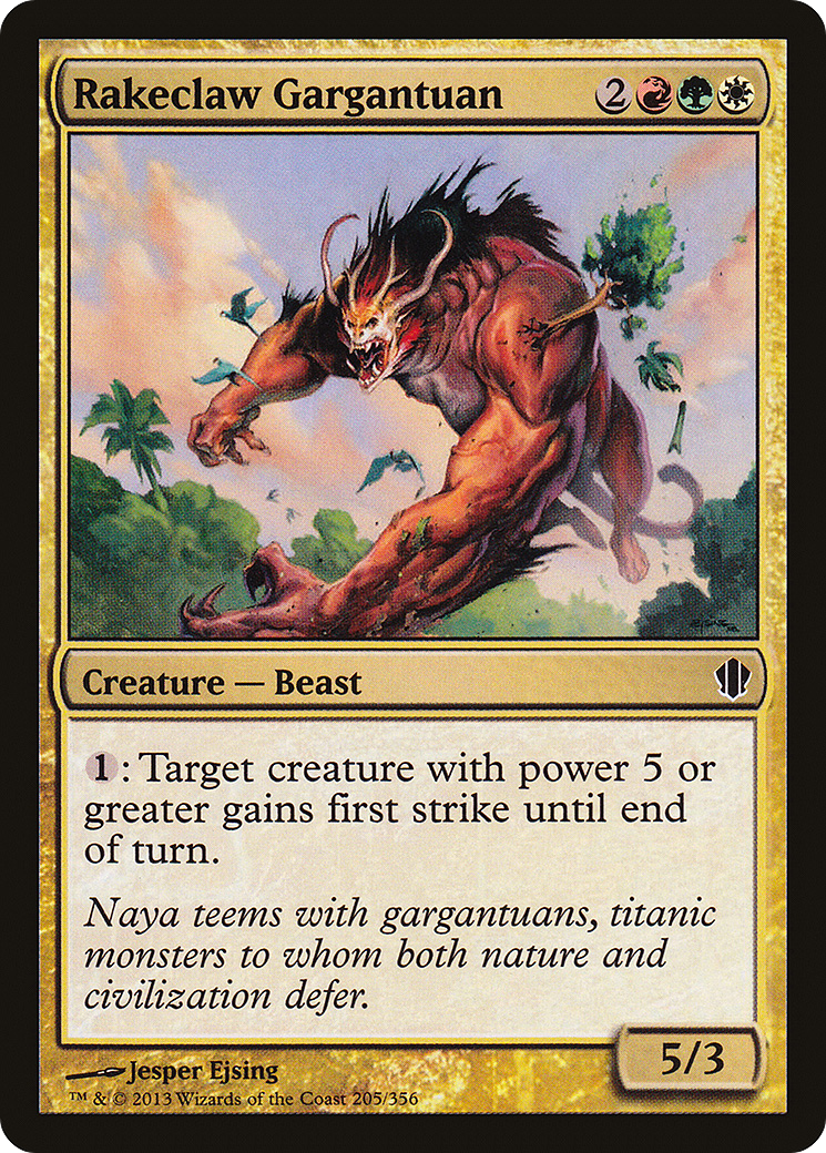 {C} Rakeclaw Gargantuan [Commander 2013][C13 205]