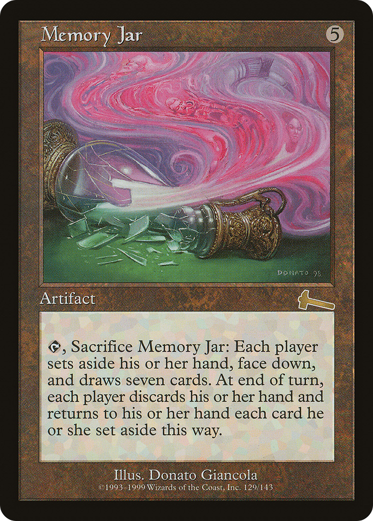 {R} Memory Jar [Urza's Legacy][ULG 129] - Misty Mountain Games