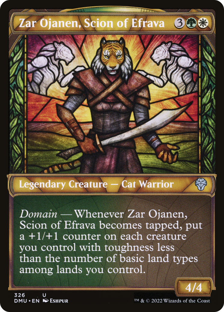 {C} Zar Ojanen, Scion of Efrava (Showcase) [Dominaria United][DMU 326]