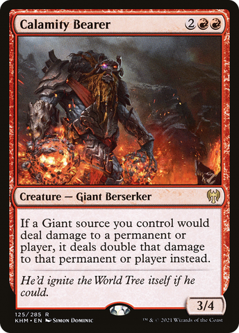 {R} Calamity Bearer [Kaldheim][KHM 125]