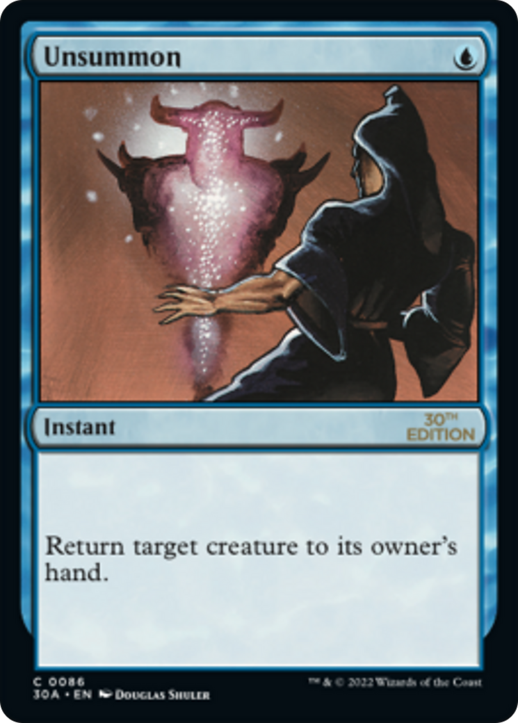 {C} Unsummon [30th Anniversary Edition][30A 086]