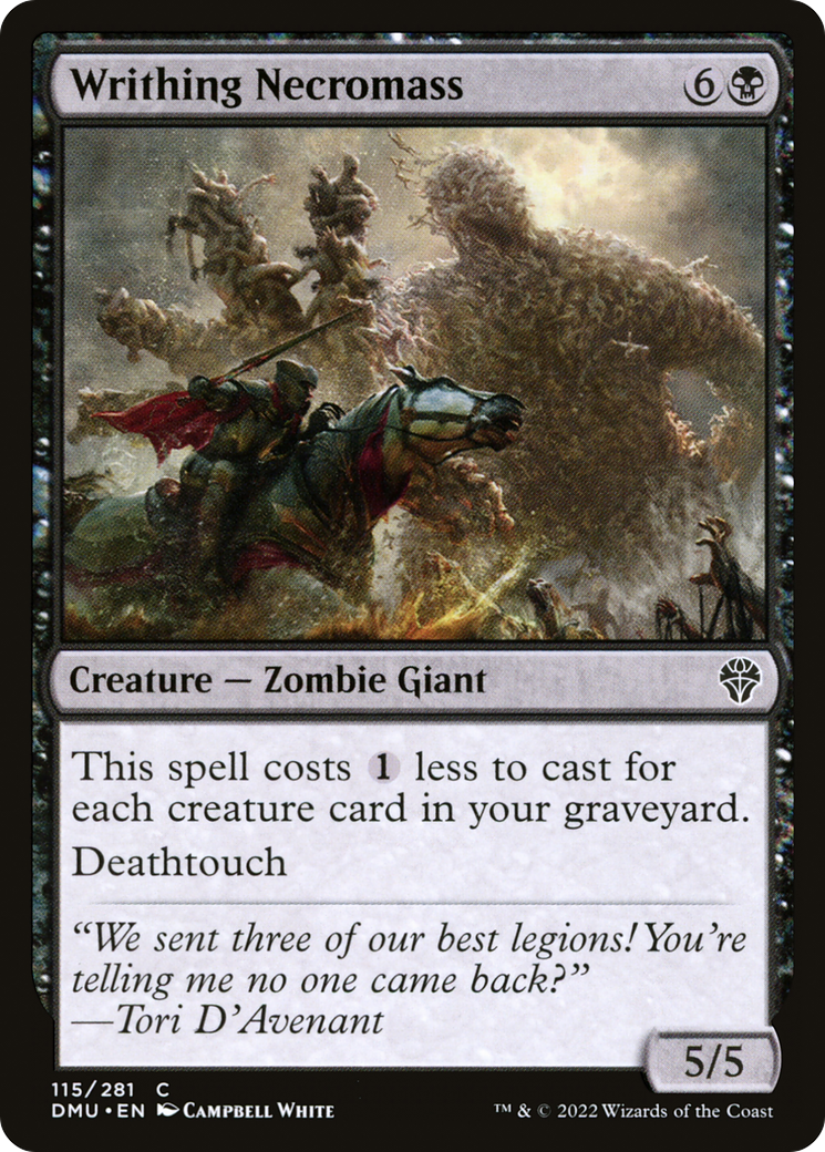 {C} Writhing Necromass [Dominaria United][DMU 115]