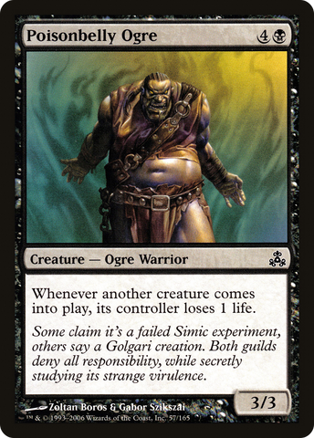 {C} Poisonbelly Ogre [Guildpact][GPT 057]