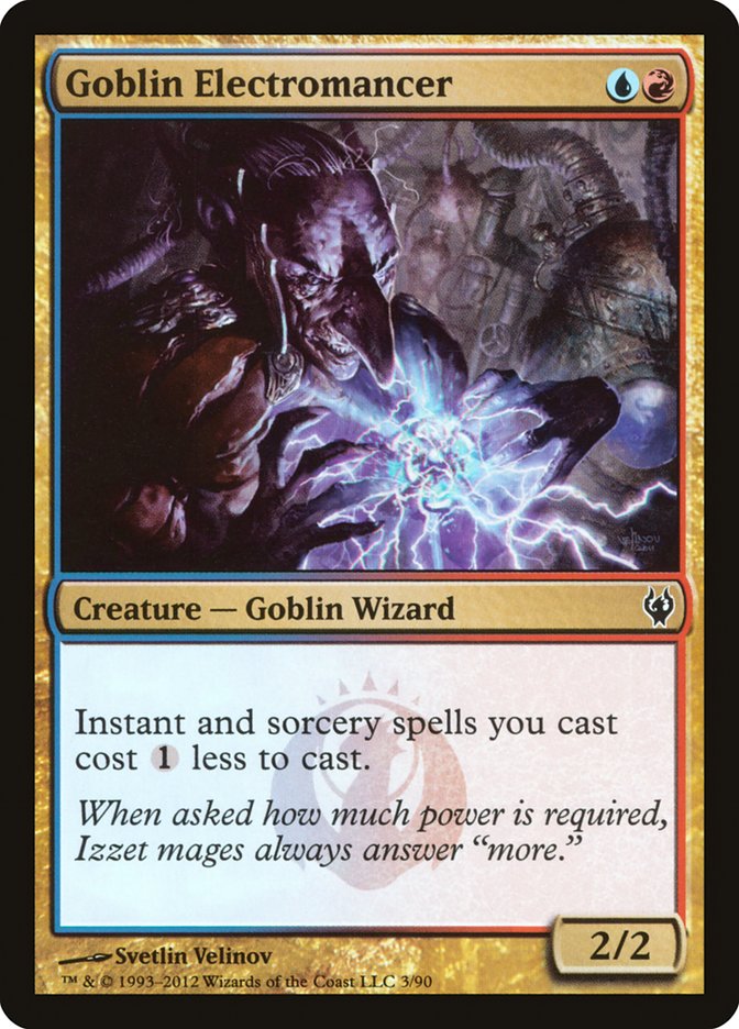 {C} Goblin Electromancer [Duel Decks: Izzet vs. Golgari][DDJ 003]